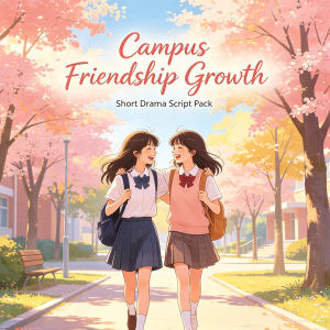 Campus Friendship Growth 10-Episode Drama Script